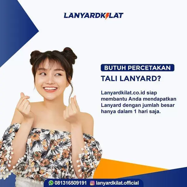 Penggunaan Tali Buat Name Tag untuk Sebuah Kegiatan Sosial