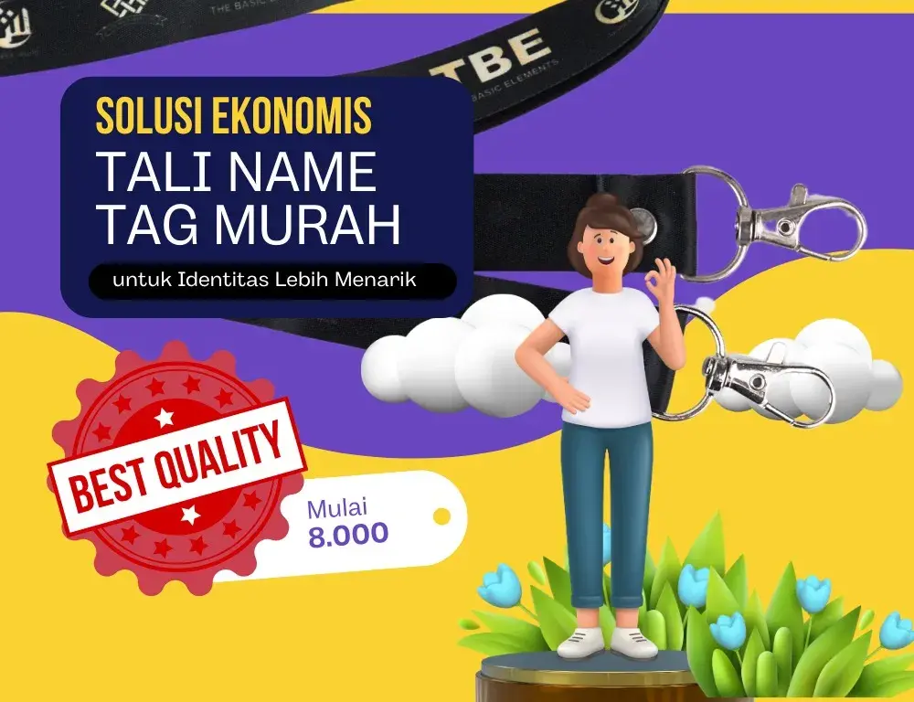 Tali Name Tag Murah: Solusi Membuat Identitas Lebih Terlihat