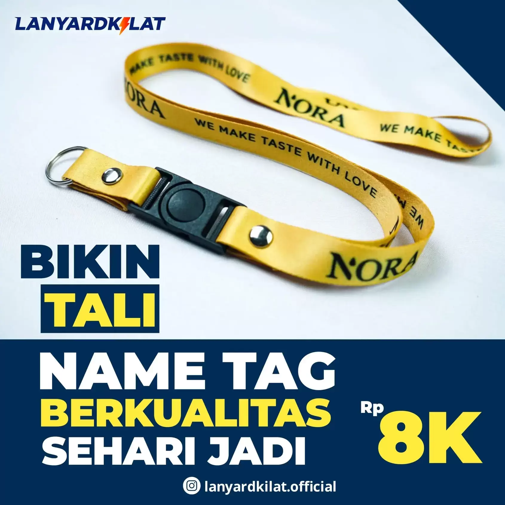 Tali untuk Nametag; Solusi Terbaik untuk Kantor Anda