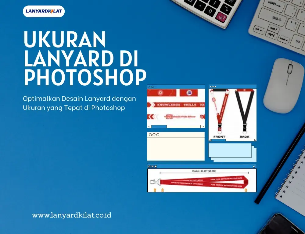 Inilah Ukuran Lanyard di Photoshop Untuk Gantungan ID Card