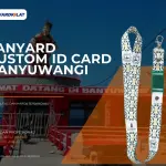Vendor Cetak Custom Kalung Lanyard ID Card di Banyuwangi