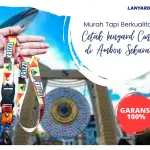 Vendor Cetak Custom Lanyard di Ambon, Murah dan Berkualitas