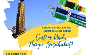 Cari Vendor Lanyard Custom di Tanjung Selor yang Murah?