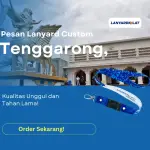 Vendor Cetak Custom Lanyard di Tenggarong Kualitas Terjamin