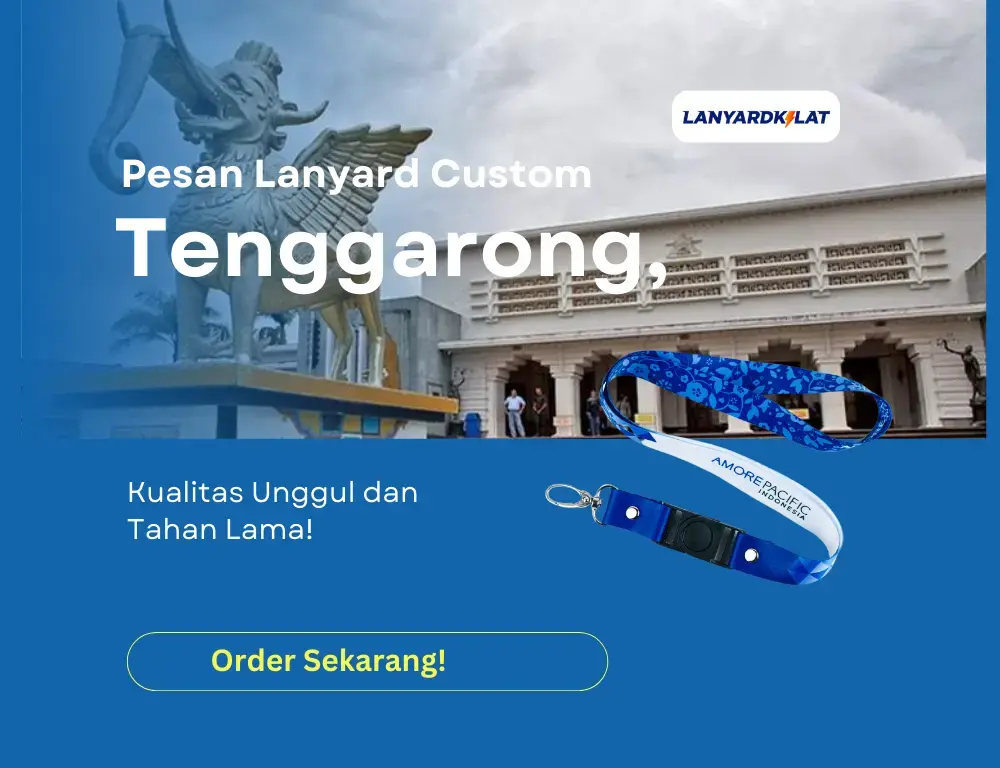 Vendor Cetak Custom Lanyard di Tenggarong Kualitas Terjamin