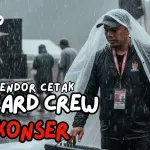 Vendor Cetak ID Card Crew Konser, Identitas Penting untuk Kelancaran Acara Musik