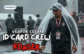 Vendor Cetak ID Card Crew Konser, Identitas Penting untuk Kelancaran Acara Musik