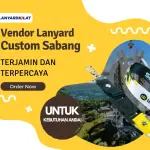 Vendor Cetak Lanyard Custom di Sabang Terpercaya Sehari Jadi