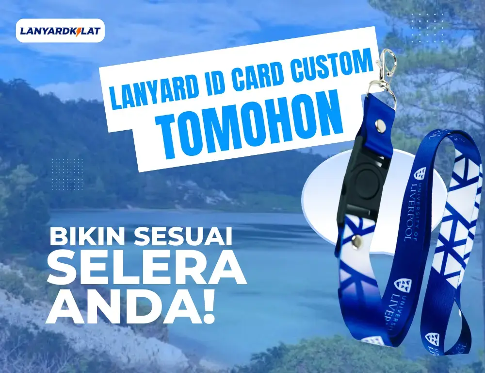 Ternyata Ada Vendor Cetak Kalung Lanyard Custom di Tomohon