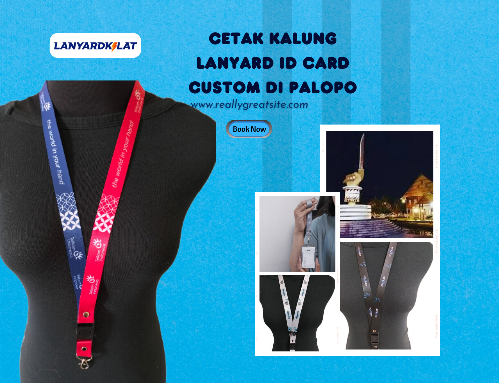 Vendor Cetak Kalung Lanyard ID Card Custom di Palopo Sulsel