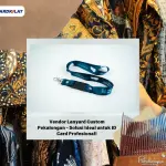 Lanyard Pekalongan, Cetak Tali ID Card Custom Full Color Free Desain