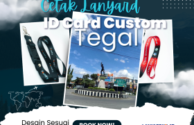 Vendor Cetak Kalung Lanyard ID Card Custom Terdekat di Tegal