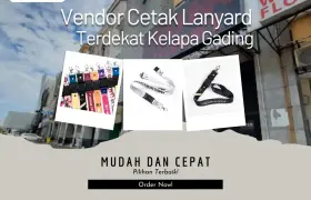 Vendor Cetak Kalung Lanyard ID Card Terdekat di Kelapa Gading