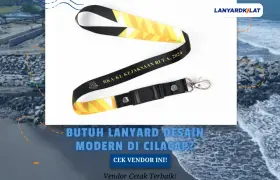 Vendor Cetak Kalung Lanyard Terdekat di Cilacap Desain Modern