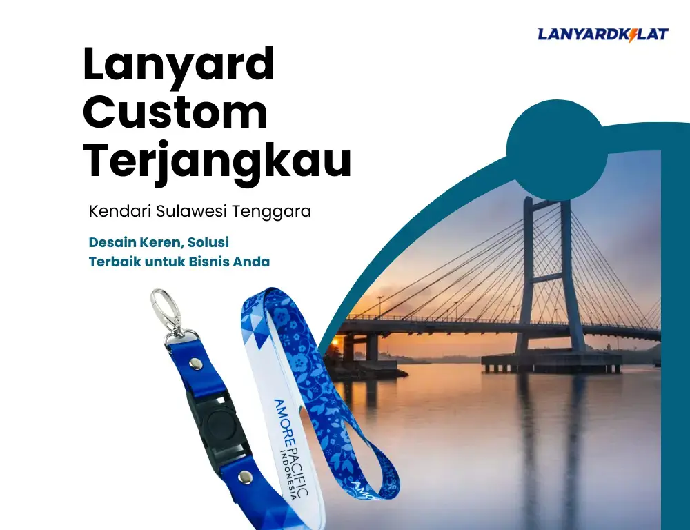 Vendor Cetak Lanyard di Kendari Sulawesi Tenggara Murah