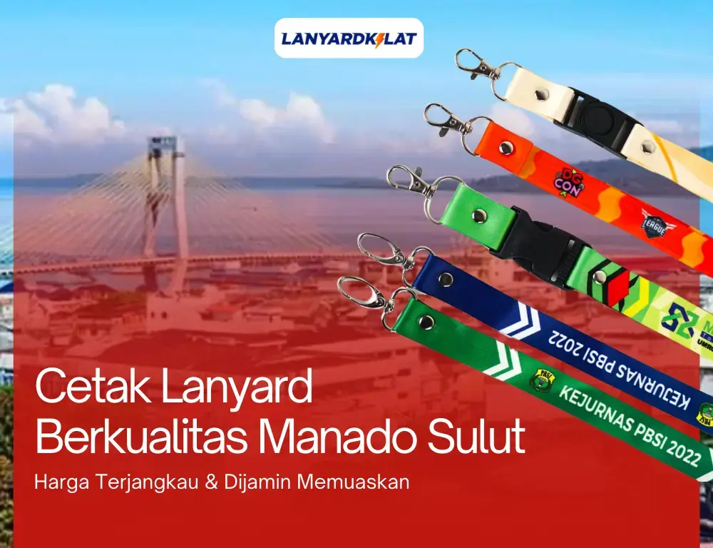 Vendor Cetak Lanyard di Manado Sulut Murah Bergaransi