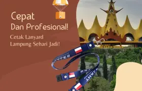 Vendor Cetak Lanyard di Lampung dengan Desain Custom Full Color