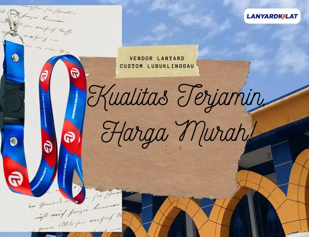 Vendor Kalung Lanyard ID Card Custom Terbaik di Lubuklinggau