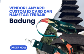 Vendor Lanyard Kalung ID Card, Nametag, Custom di Badung