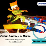 Lanyard Binjai, Percetakan Tali ID Card Custom dengan Desain Full Color